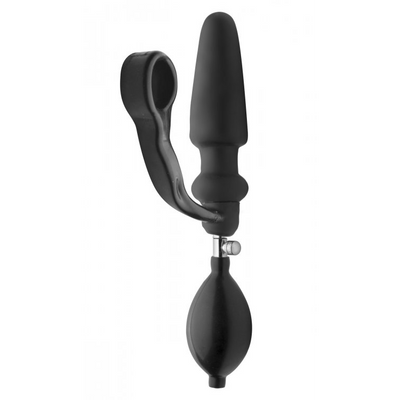 Master Series - Exxpander Inflatable Plug With Cock Ring