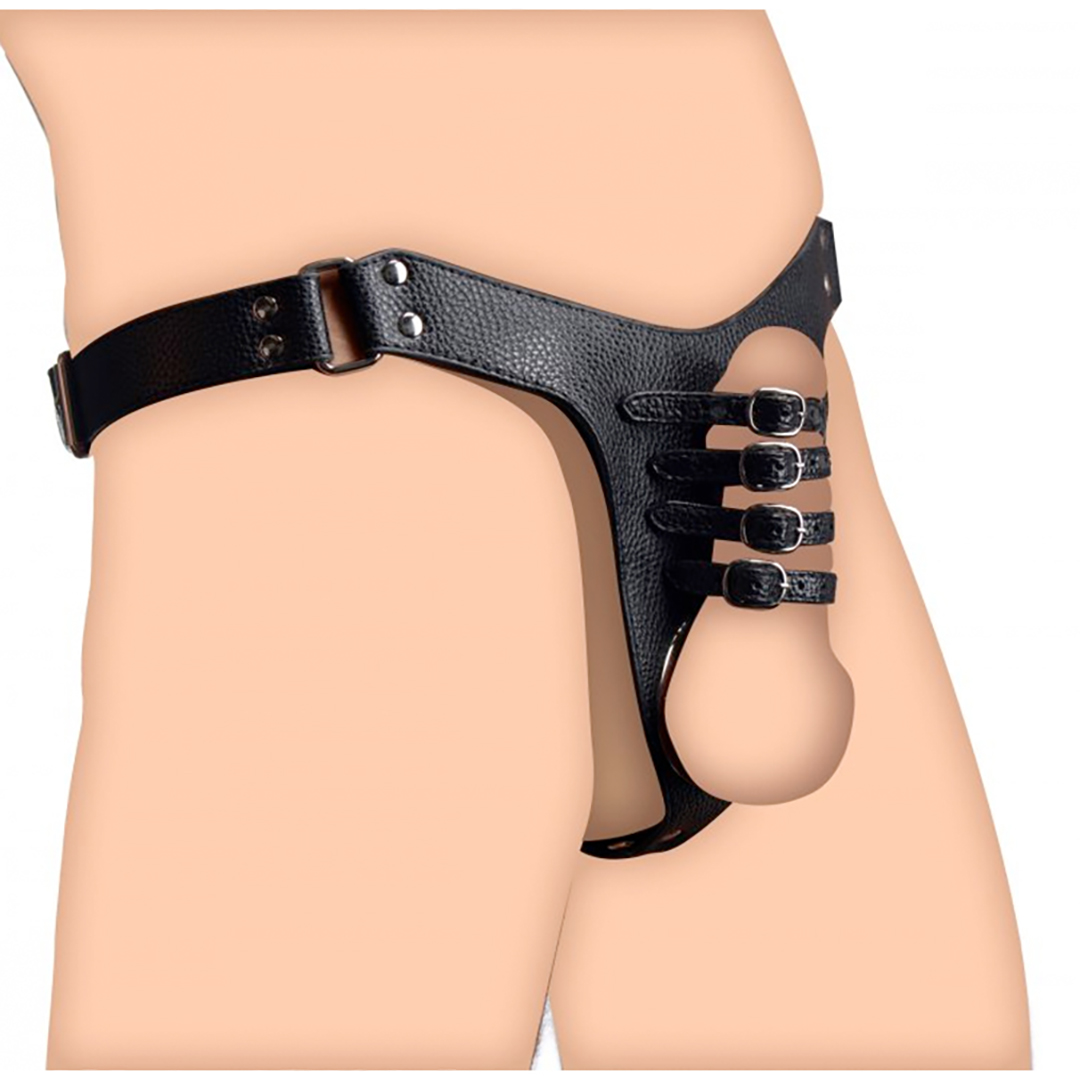 Strict - Male Chasitty Harness - Black