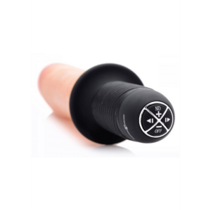 Extreme Twilight Shroom E-Stim Round Silicone Attachment - Black