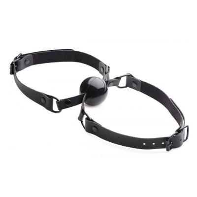 Master Series - Doppelganger Silicone Double Mouth Gag - Bla