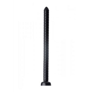 19 Inch Hosed Anal Snake - Bllack