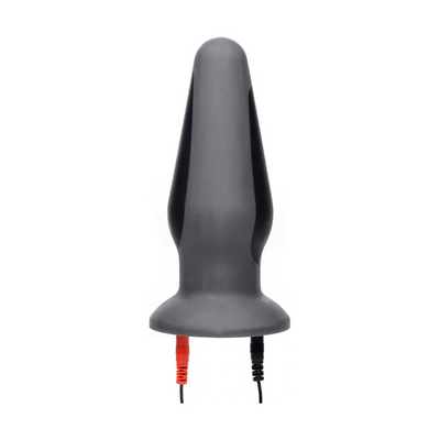 Zeus Electrosex - Estim Silicone Anal Plug - Black