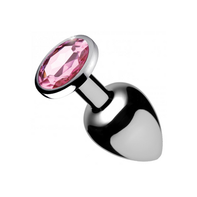 Booty Sparks - Pink Gem Anal Plug Large - Pink