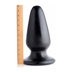 Gigantor XXXL Tapered Butt Plug - Black