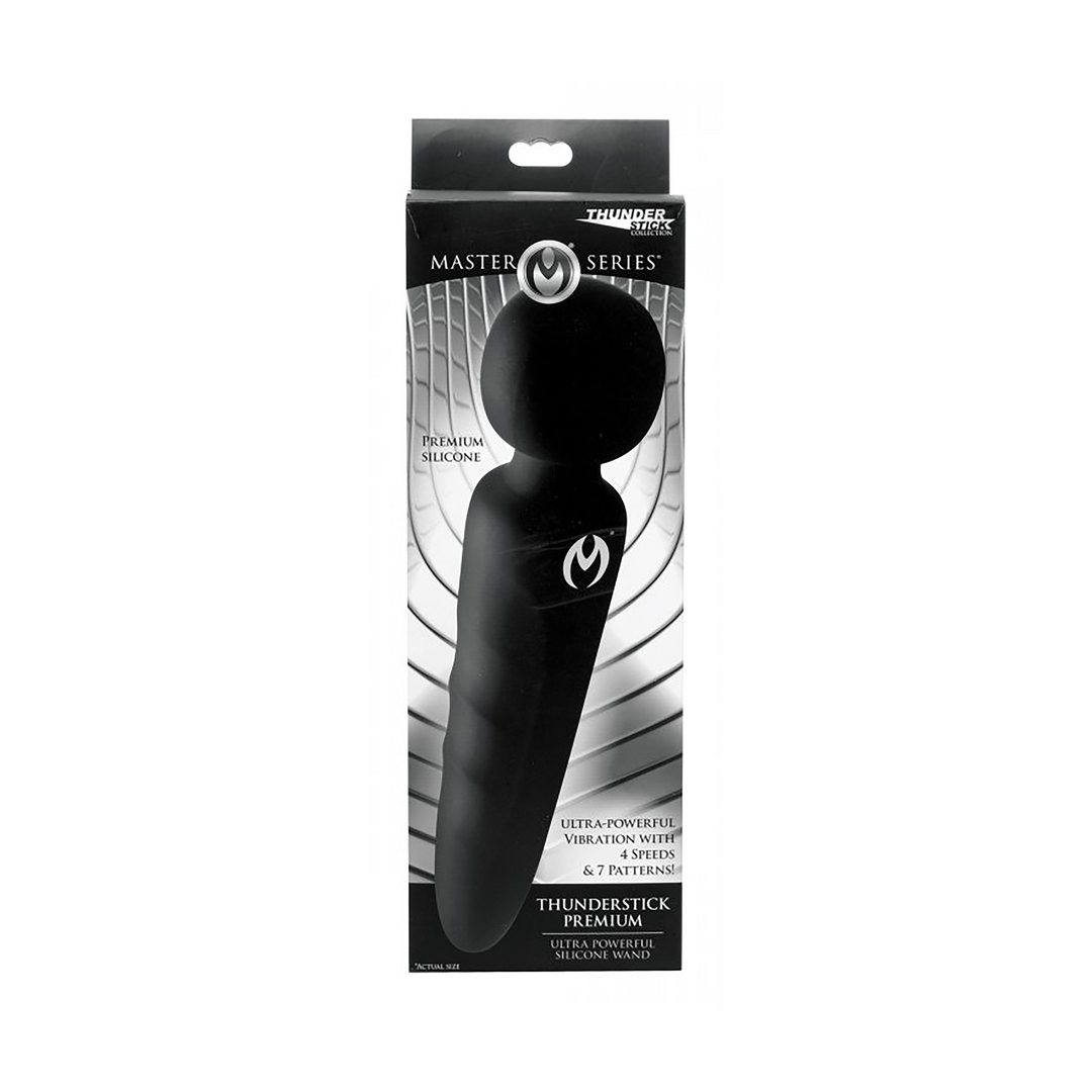 Thunderstick Premium Ultra Powerful Silicone Rechargeable Wand