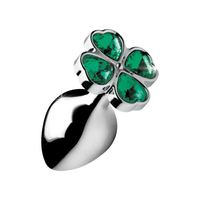 Lucky Clover Gem - Medium - Silver