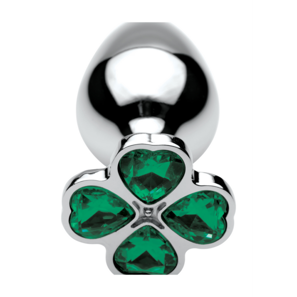 Lucky Clover Gem - Medium - Silver