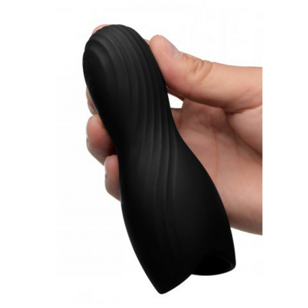 Silicone Penis Head Pleaser - Black