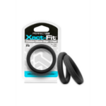 #19 Xact-Fit Cockring 2-Pack - Black