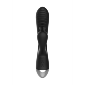 ElectroShock - E-Stimulation Rabbit Vibrator - Black