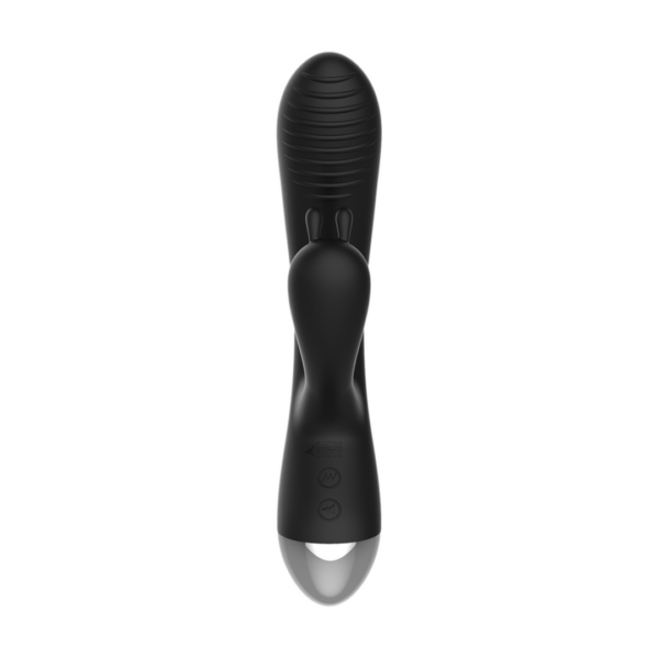 ElectroShock - E-Stimulation Rabbit Vibrator - Black