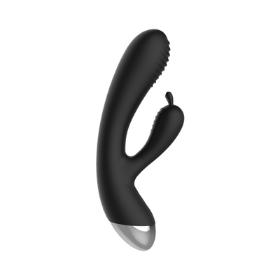 ElectroShock - E-Stimulation Rabbit Vibrator - Black