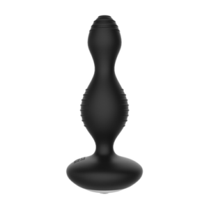 ElectroShock - E-Stimulation Vibrating Buttplug - Black