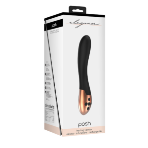 ElectroShock - Heating Vibrator - Posh - Black