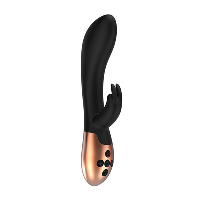 Elegance - Heating Rabbit Vibrator - Opulent - Black