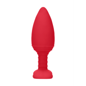 Elegance - Heating Anal Butt Plug - Glow - Red