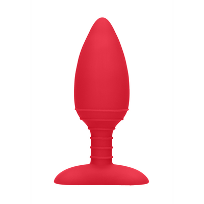 Elegance - Heating Anal Butt Plug - Glow - Red