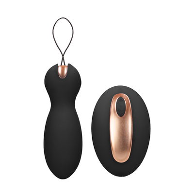 Elegance - Dual Vibrating Toy - Purity - Black