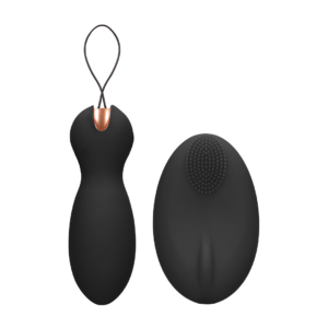 Elegance - Dual Vibrating Toy - Purity - Black