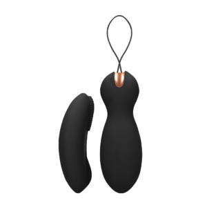 Elegance - Dual Vibrating Toy - Purity - Black