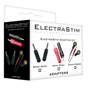 ElectraStim - 2mm Pin to 4mm Press Snap Adapter Kit