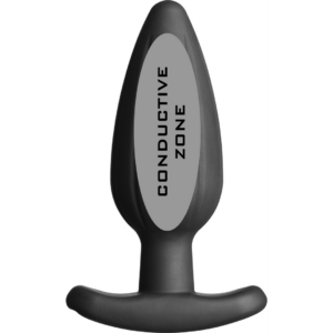 ElectraStim - "Rocker" Silicone Noir Butt Plug - Large