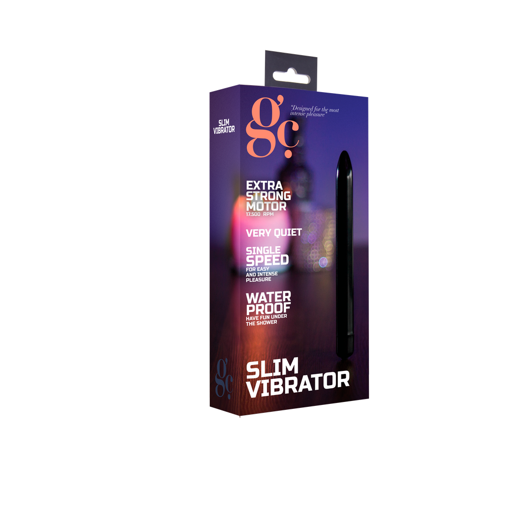 GC. - Slim Vibrator - Black