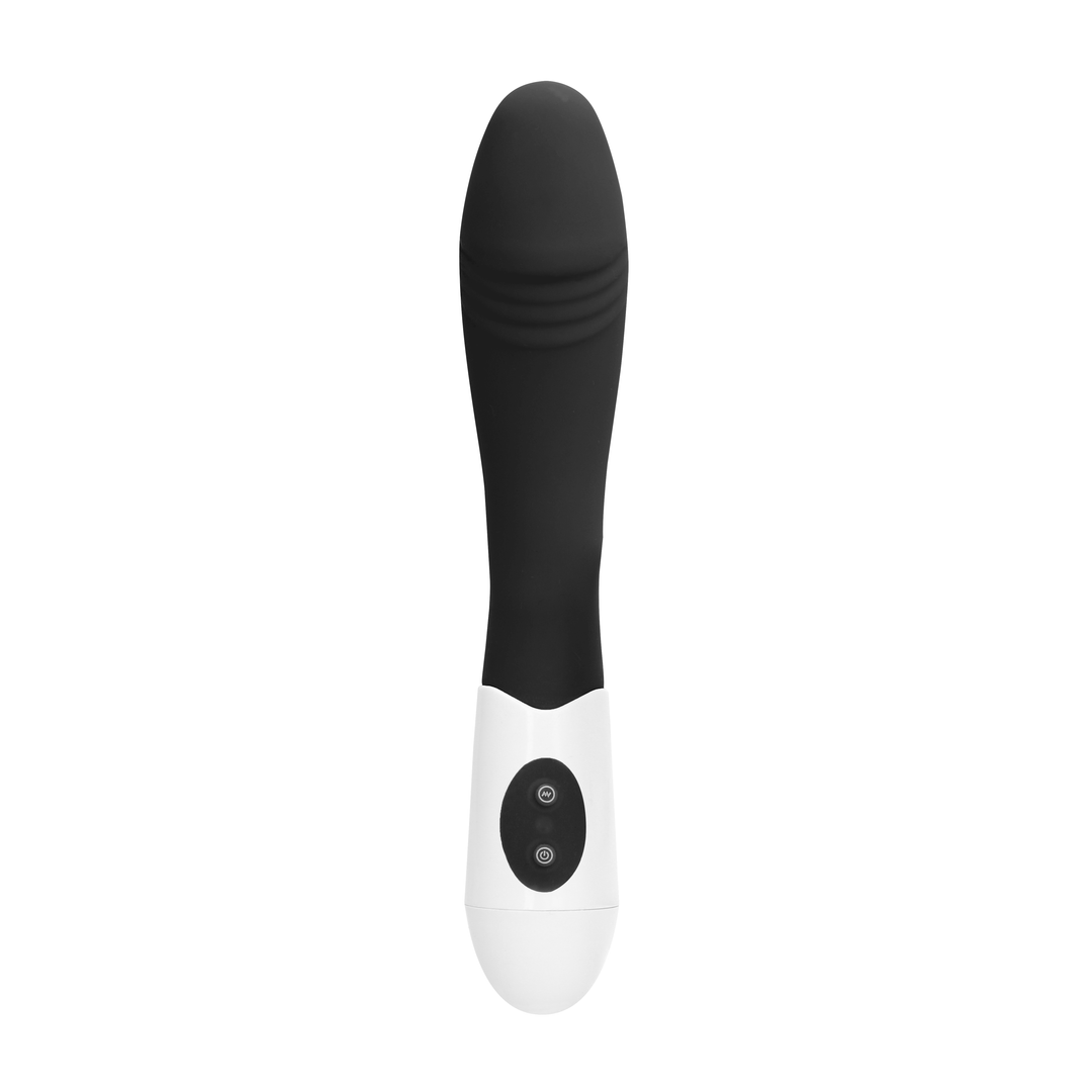 GC - Ribbed Vibrator - Black