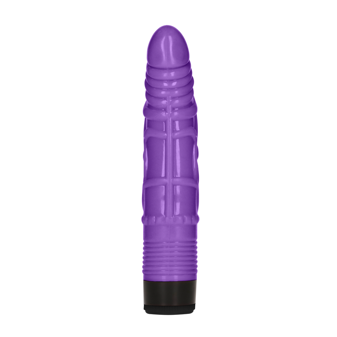 GC - 8 Inch Slight Realistic Dildo Vibe - Purple