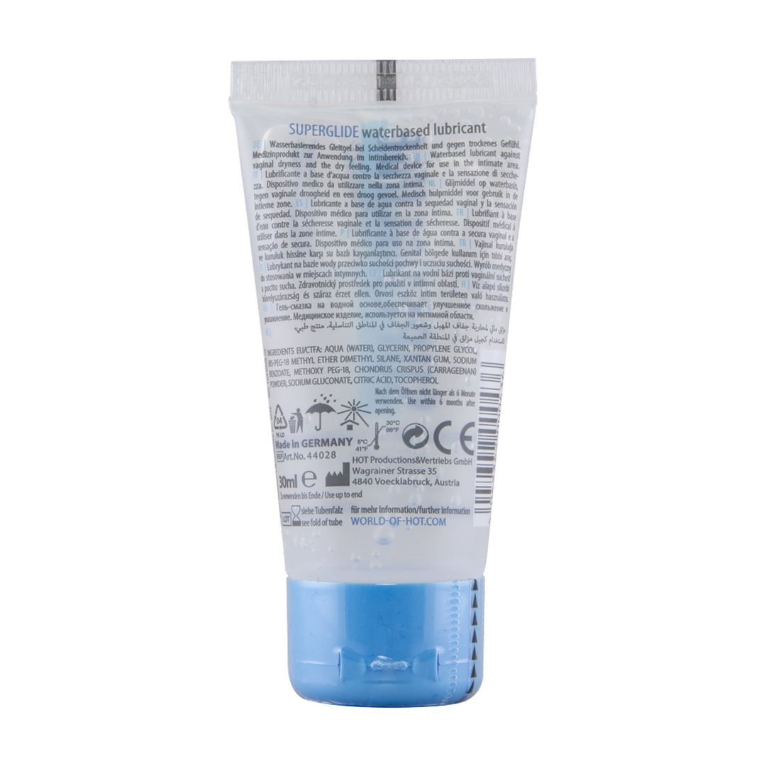 HOT Superglide Liquid Pleasure - waterbased lubricant - 30 ml