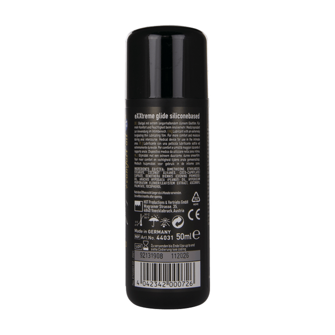 eXXtreme Glide - silicone based lubricant with comfort oil -