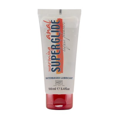 HOT Anal Superglide Warming Liquid Pleasure - waterbased lubrica