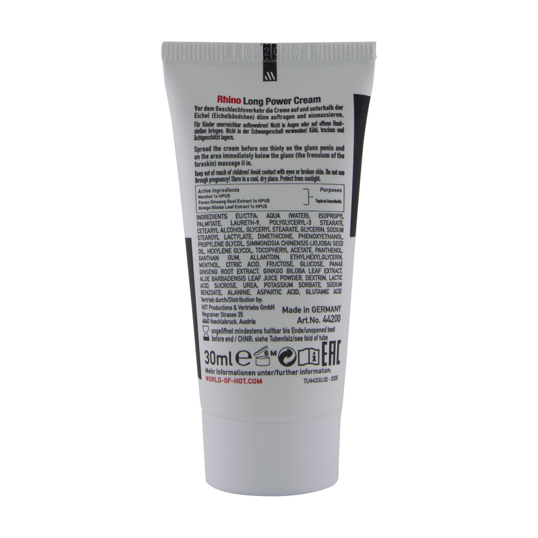 HOT Rhino long power cream - 30 ml