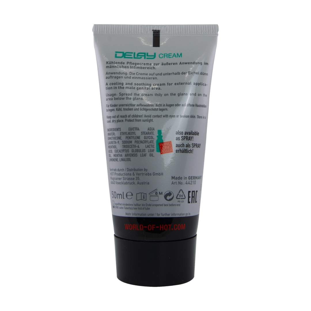 HOT Delay Cream - 50 ml