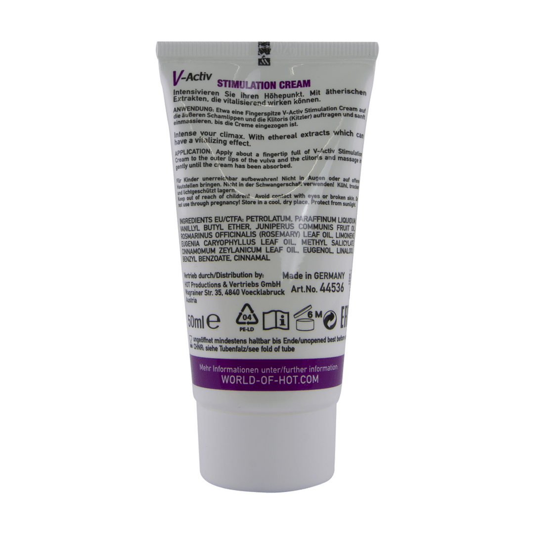 HOT V-Activ stimulation cream for women - 50 ml