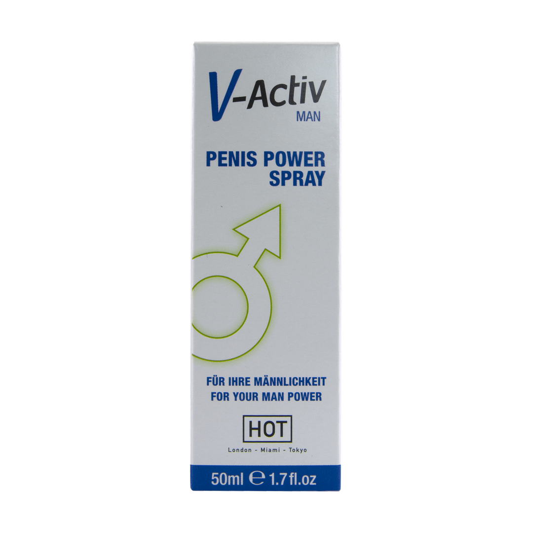 HOT V-Activ penis power spray for men  - 50 ml