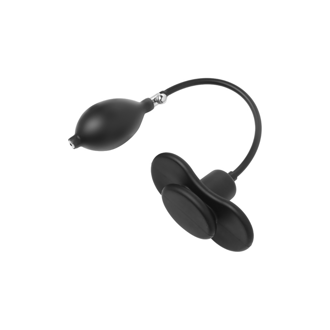 Master Series - Inhibitor - Inflatable Gag - Black