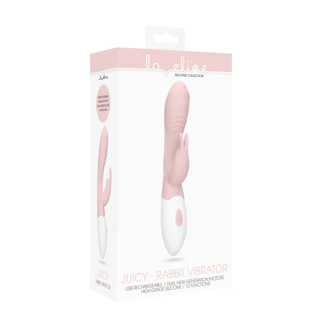 Loveline - Rabbit Vibrator - Juicy - Pink