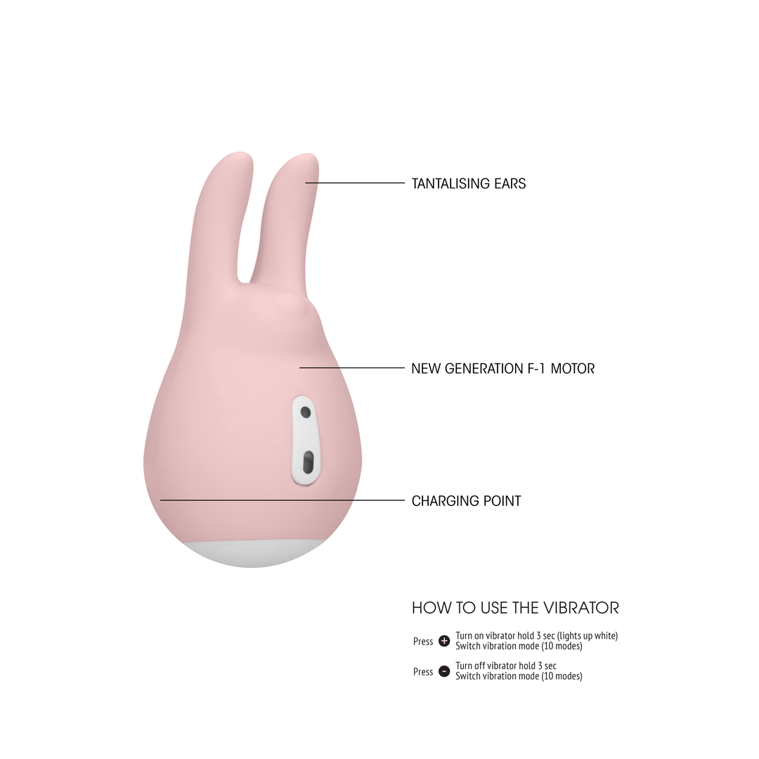 Loveline - Clitoral Stimulator - Love Bunny - Pink