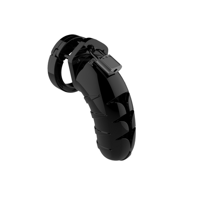 ManCage - Model 04 - Chastity - 4.5" - Cock Cage - Black