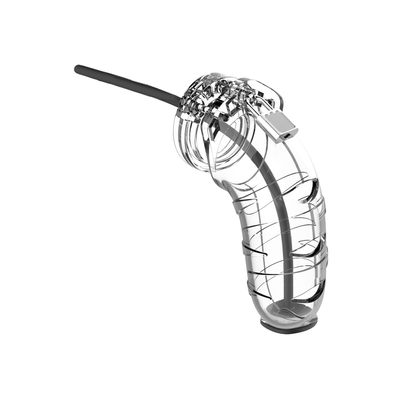 Model 17 - Chastity - 5.5" - Cage with Silicone Urethal Sounding