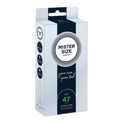 Mister Size 47 mm 10 pack