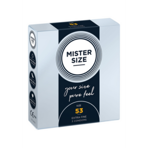 Mister Size 53 mm 3 pack