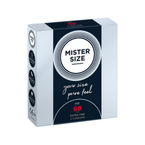 Mister Size 60 mm 3 pack