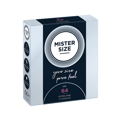 Mister Size 64 mm 3 pack