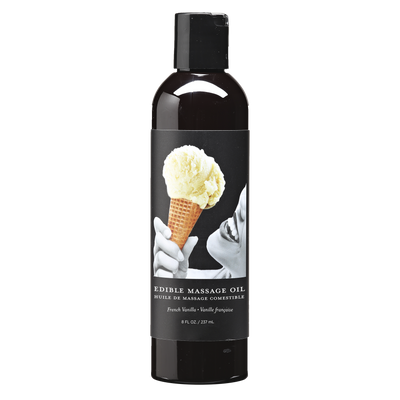 Vanilla Edible Massage Oil -- 8 oz