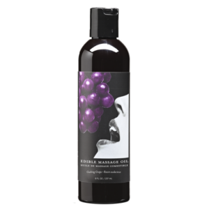 Grape Edible Massage Oil -- 8 oz