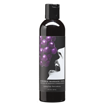 Grape Edible Massage Oil -- 8 oz