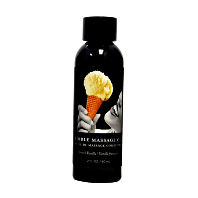 Vanilla Edible Massage Oil -- 2 oz