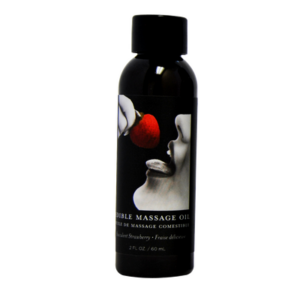 Strawberry Edible Massage Oil -- 2 oz